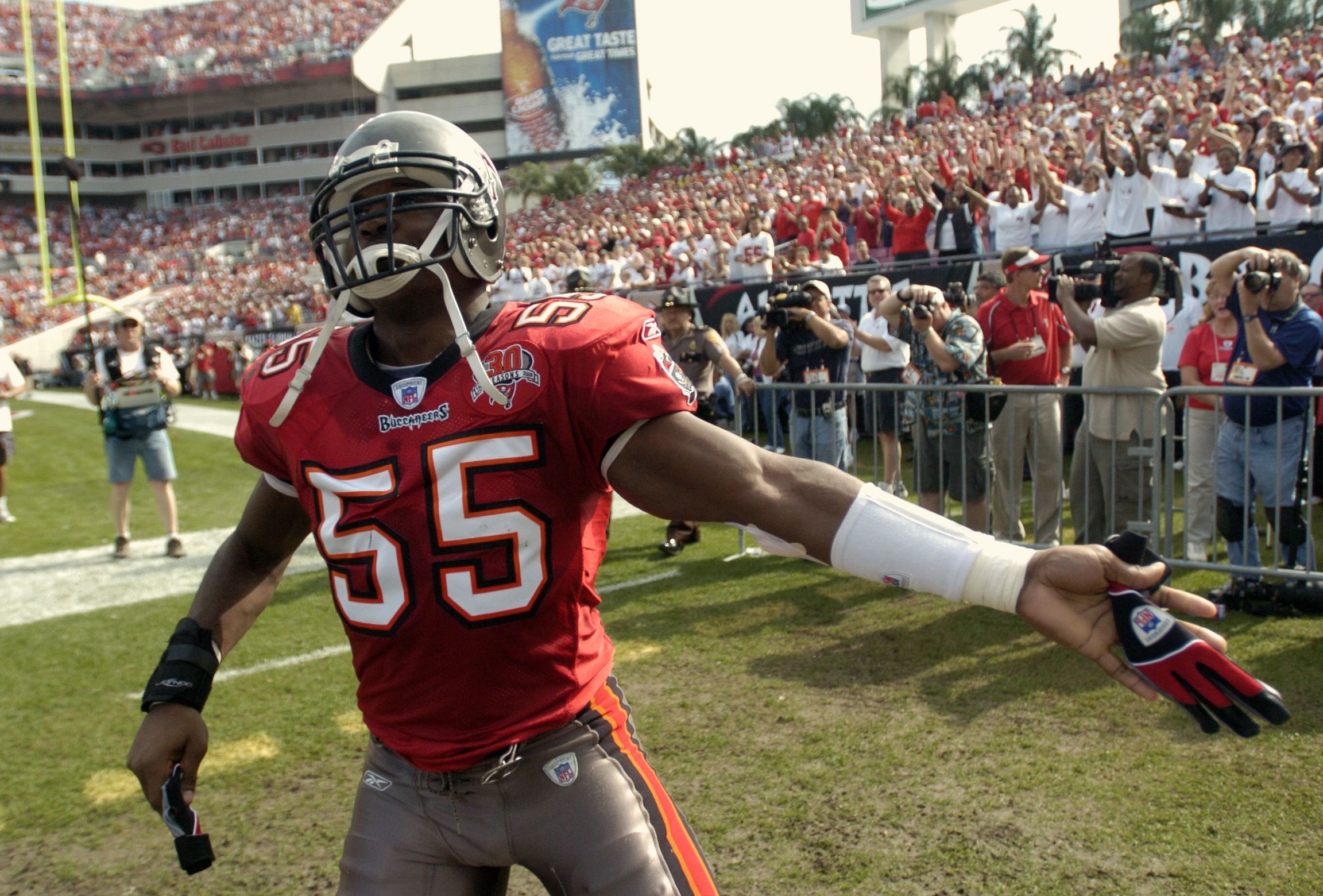 Derrick Brooks & Warren Sapp Tampa Bay Buccaneers Homage NFL