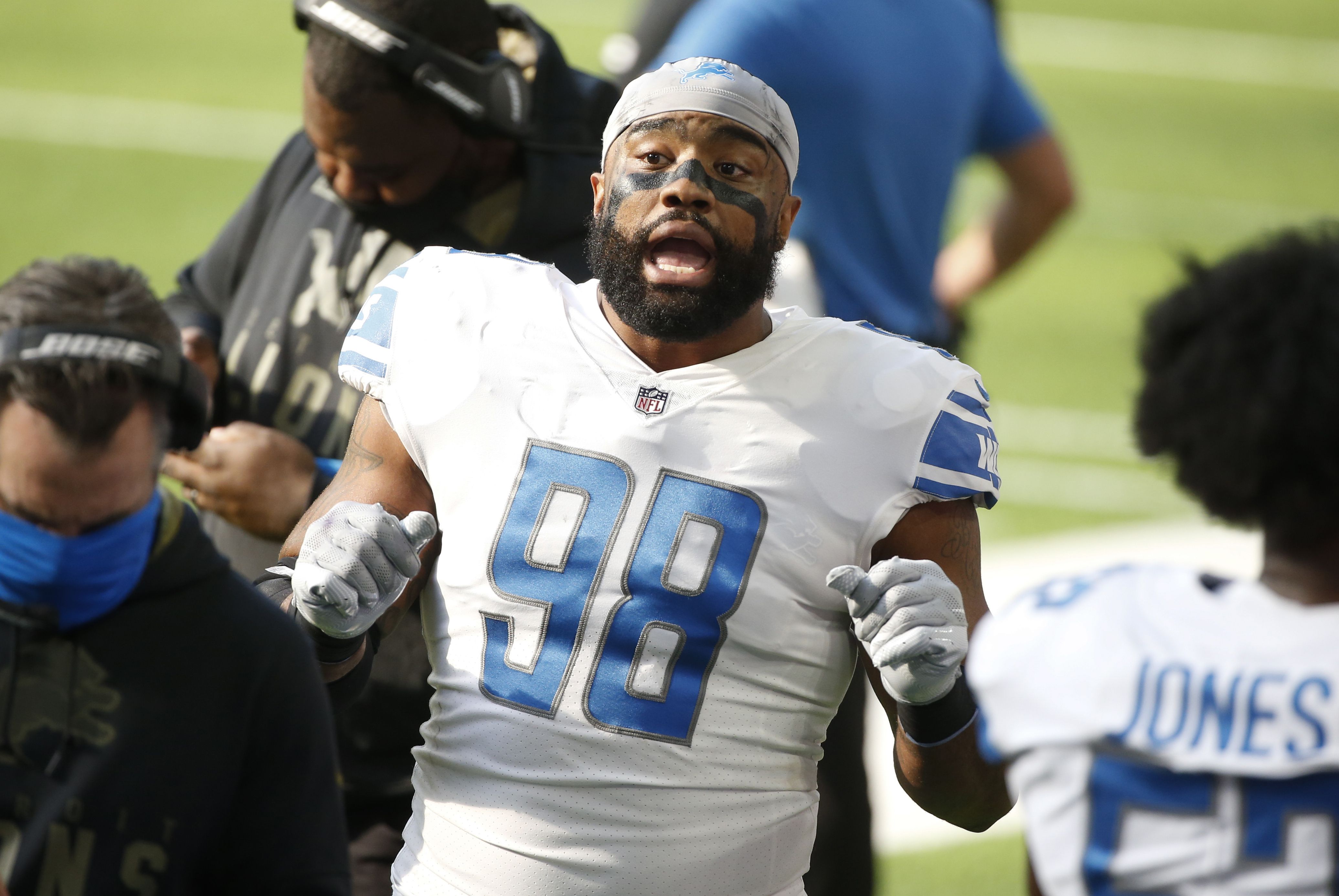 Meet new Detroit Lions defensive lineman Everson Griffen