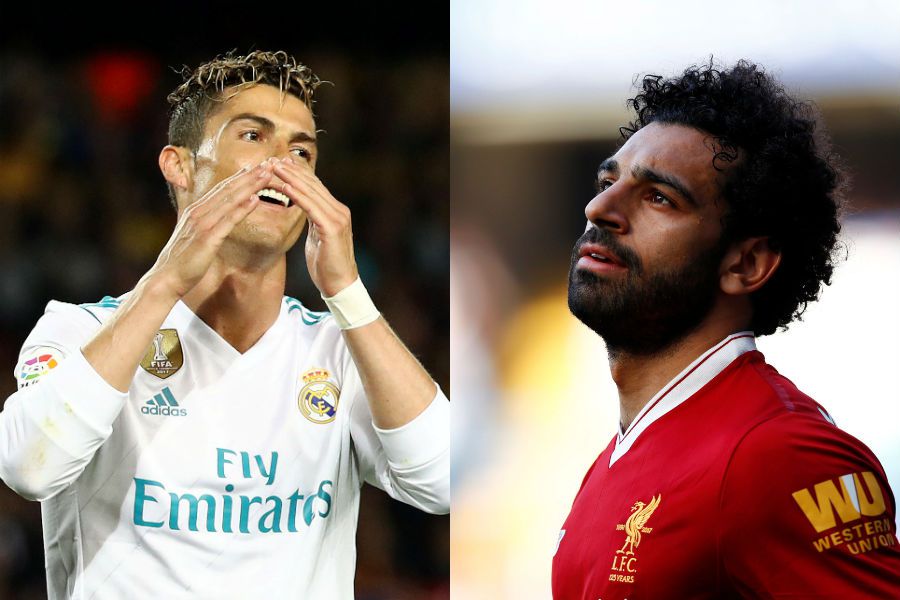 Cristiano Ronaldo, Mohamed Salah