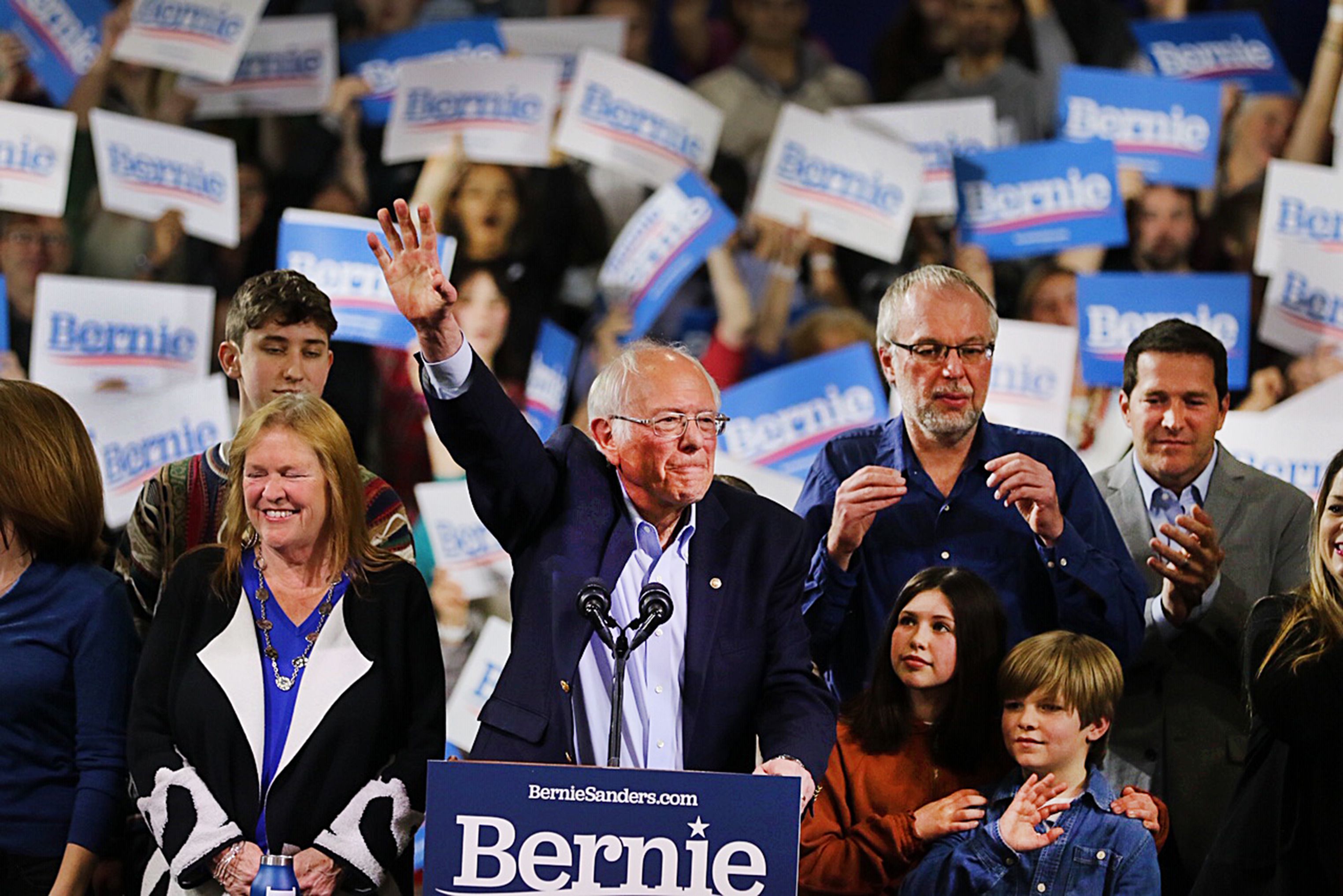 Bernie Sanders returns to New York roots, says he can defeat Trump