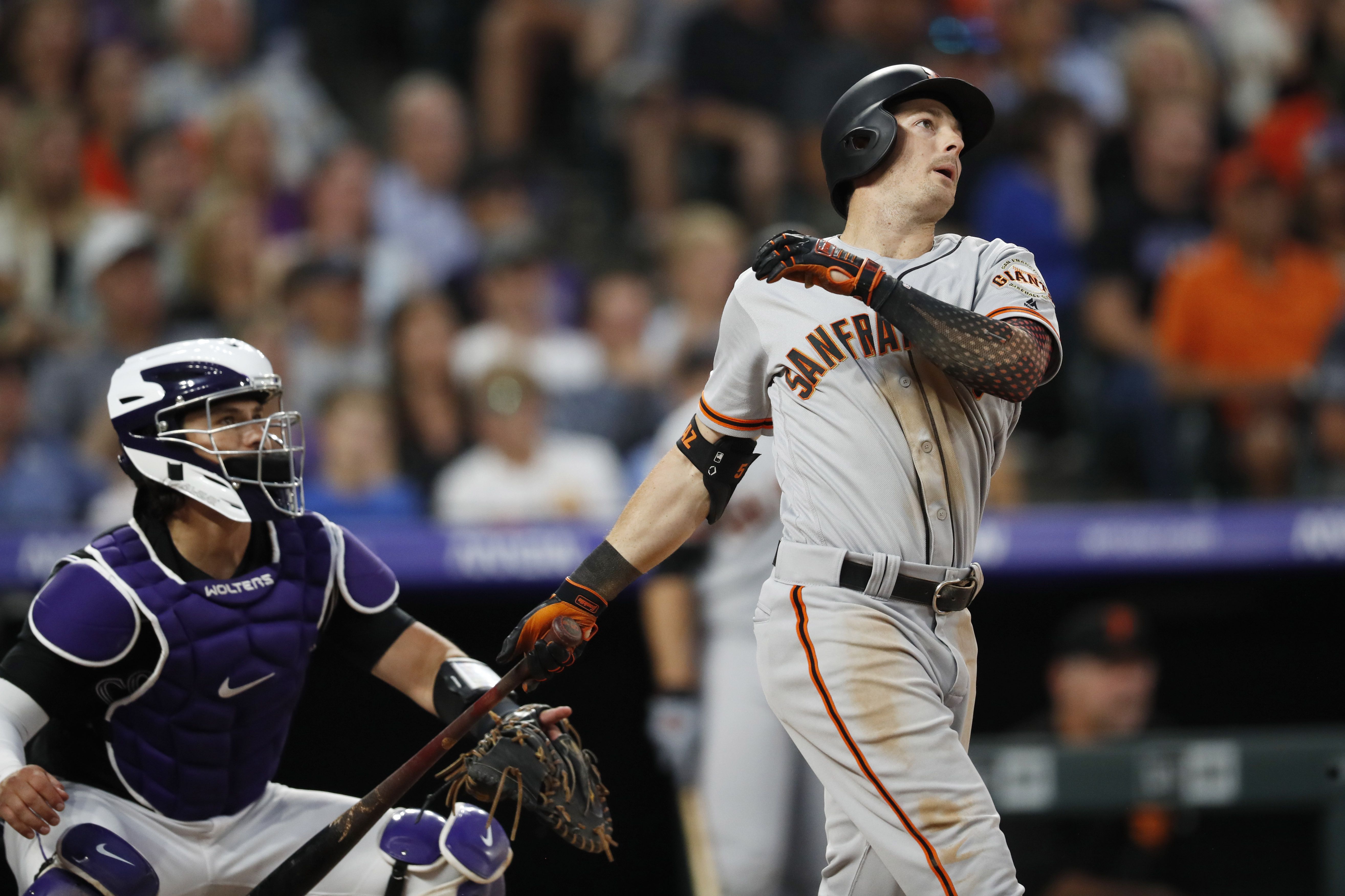 Mike Yastrzemski to play all three of Giants' games at Fenway Park