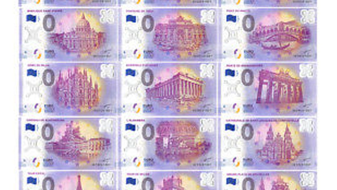 billete 0 euro