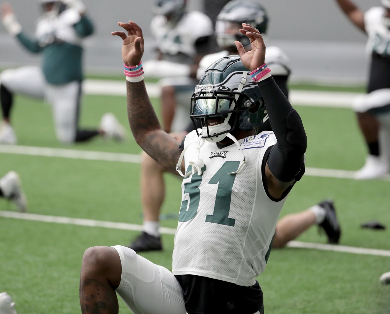 Eagles' Jalen Mills practices for 1st time in 2019 