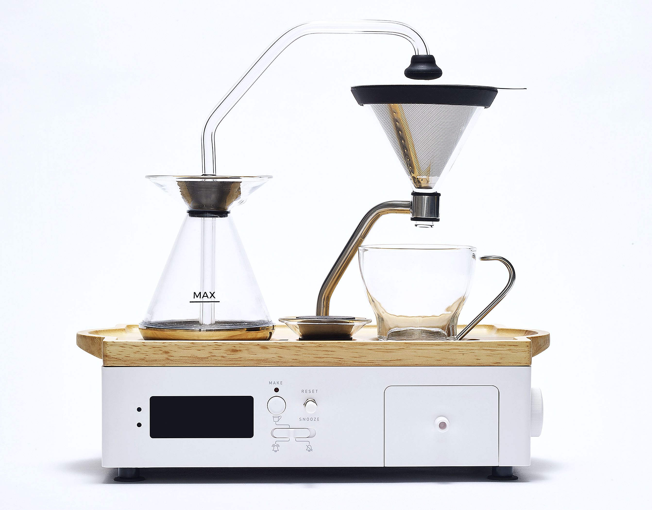 The Barisieur: A Coffee Making Alarm Clock by Josh Renouf - Homeli