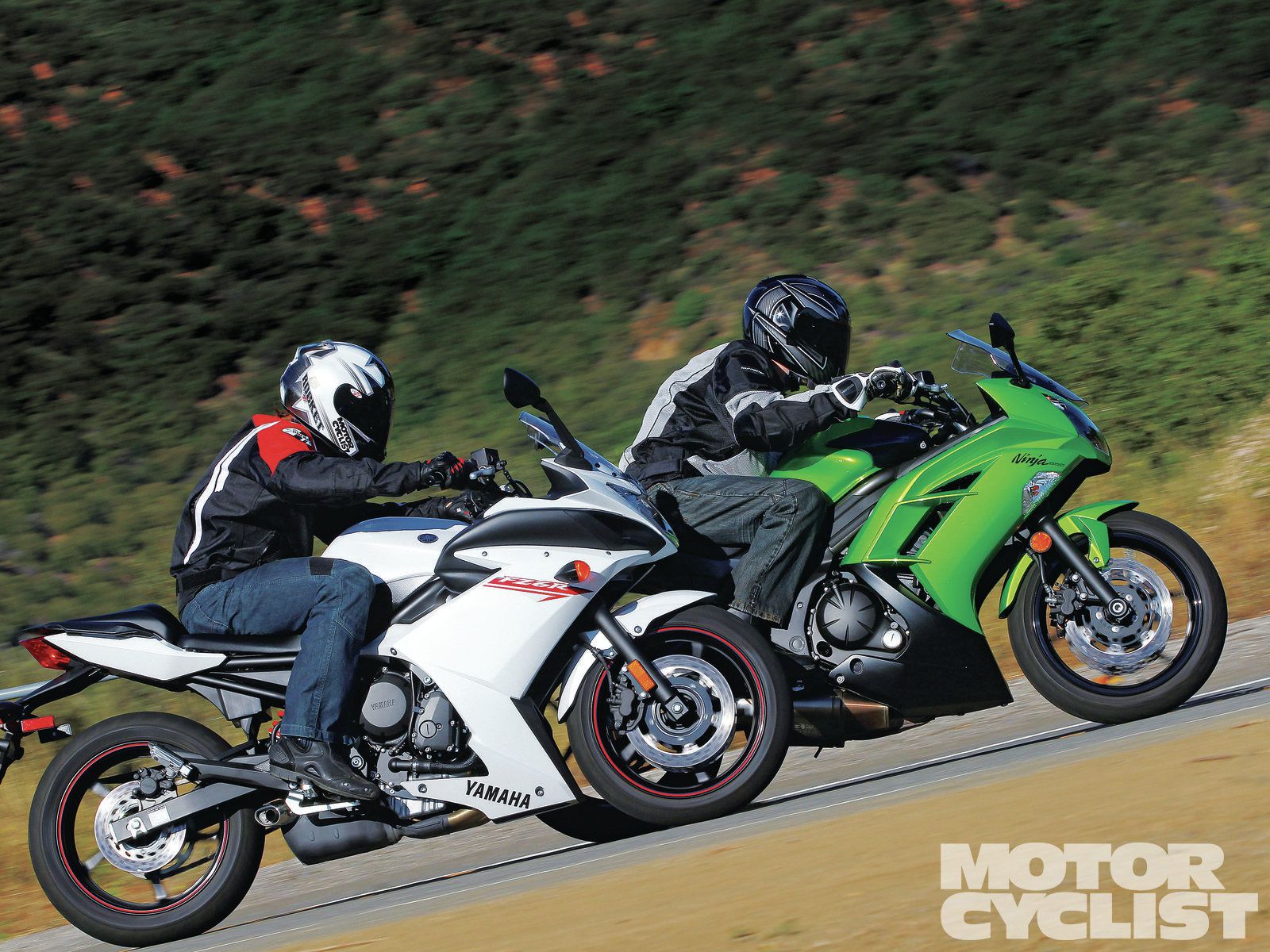 2012 Kawasaki Ninja 650 vs. 2012 Yamaha FZ6R | Motorcyclist