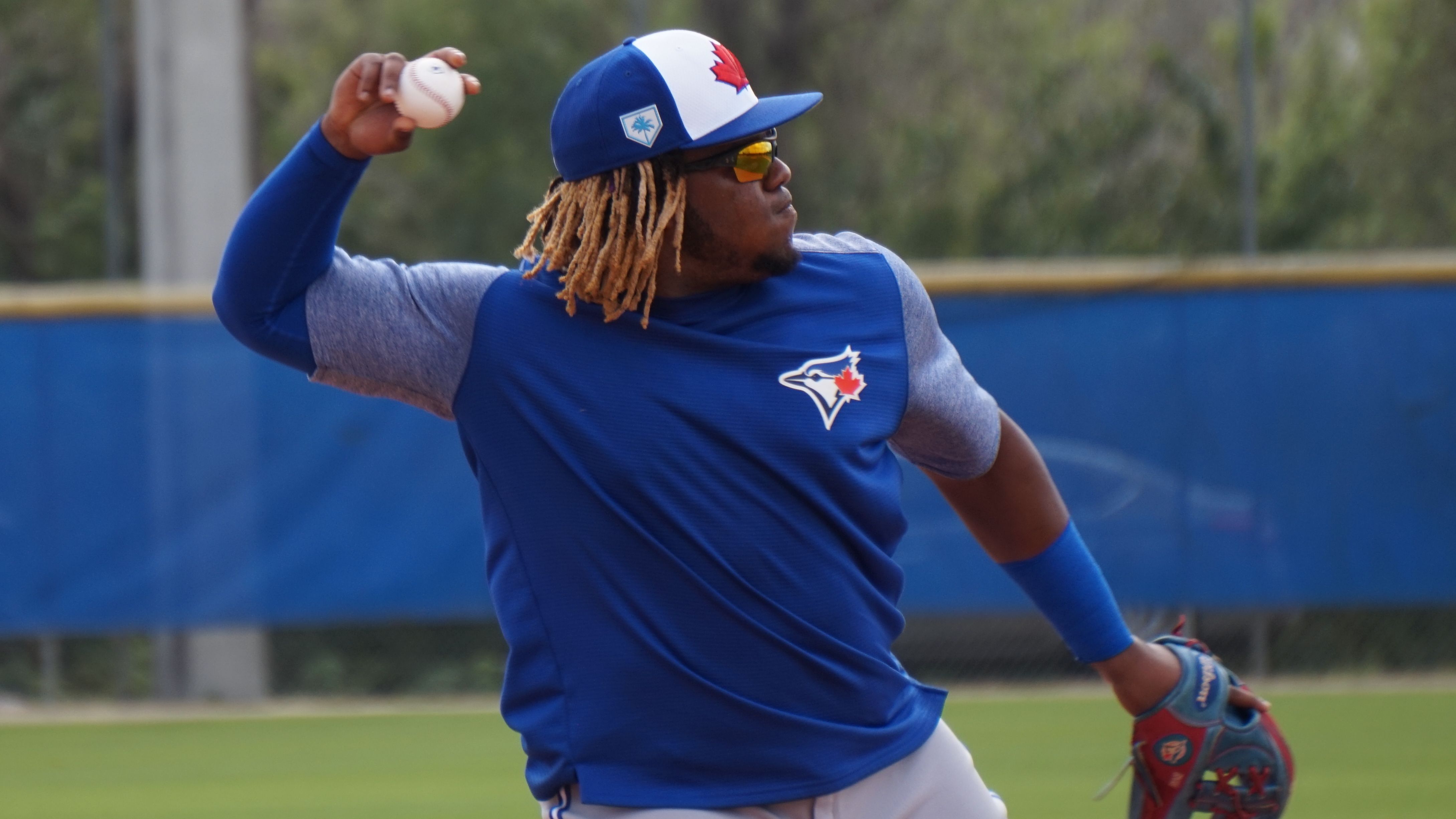 Vladimir Guerrero Jr. slimmer at Blue Jays Spring Training