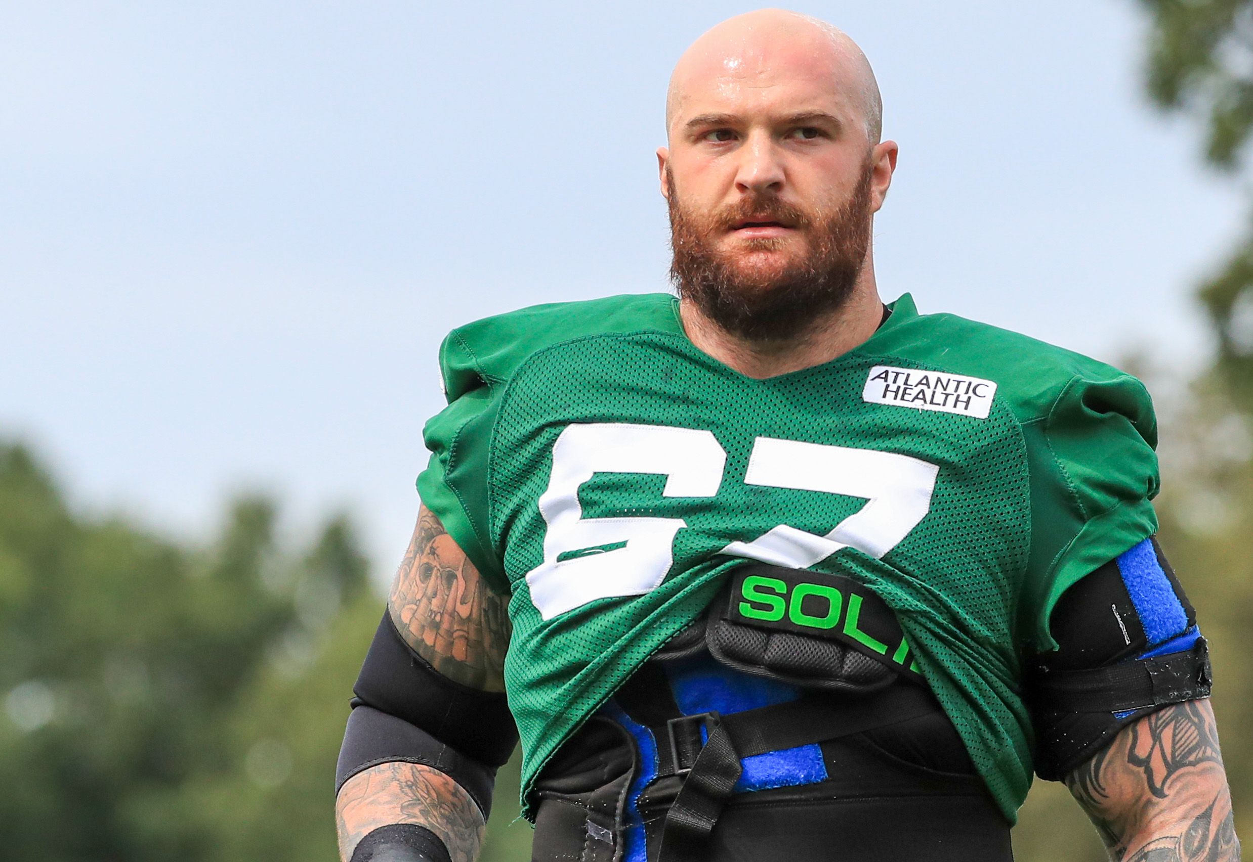 NY Jets offensive line depth chart preview, including Brian Winters