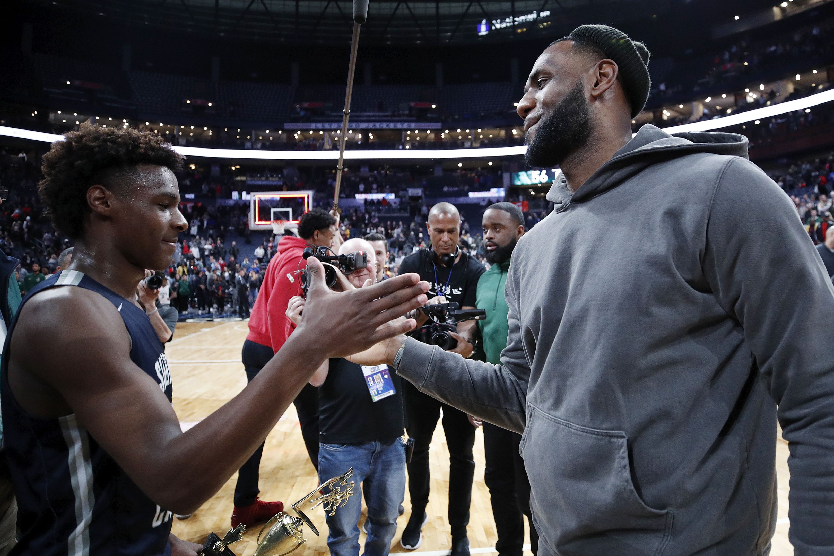 2 Akron teens have 'full circle' moments in LeBron James' movie