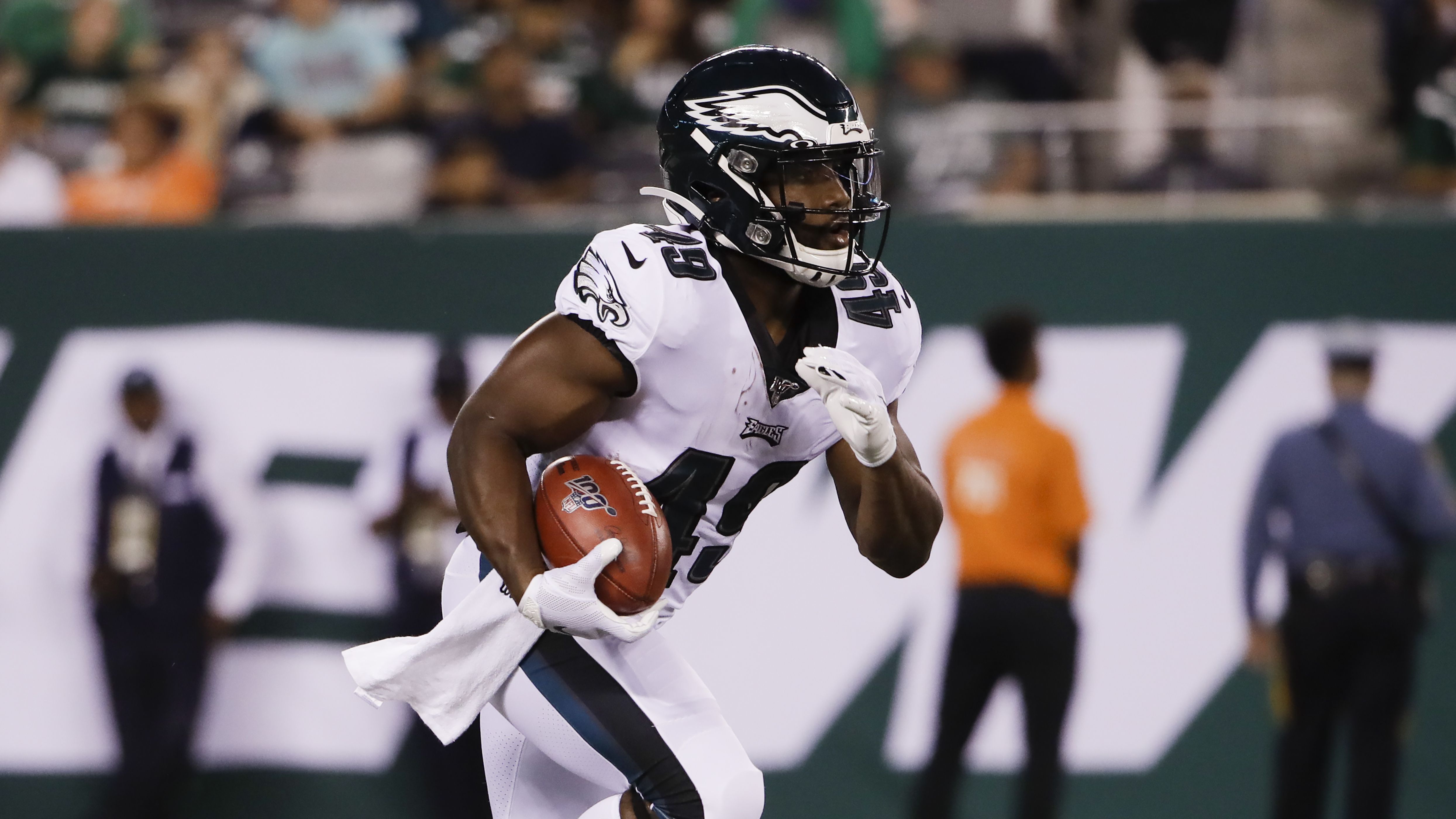 Eagles promote RB Boston Scott from the practice squad