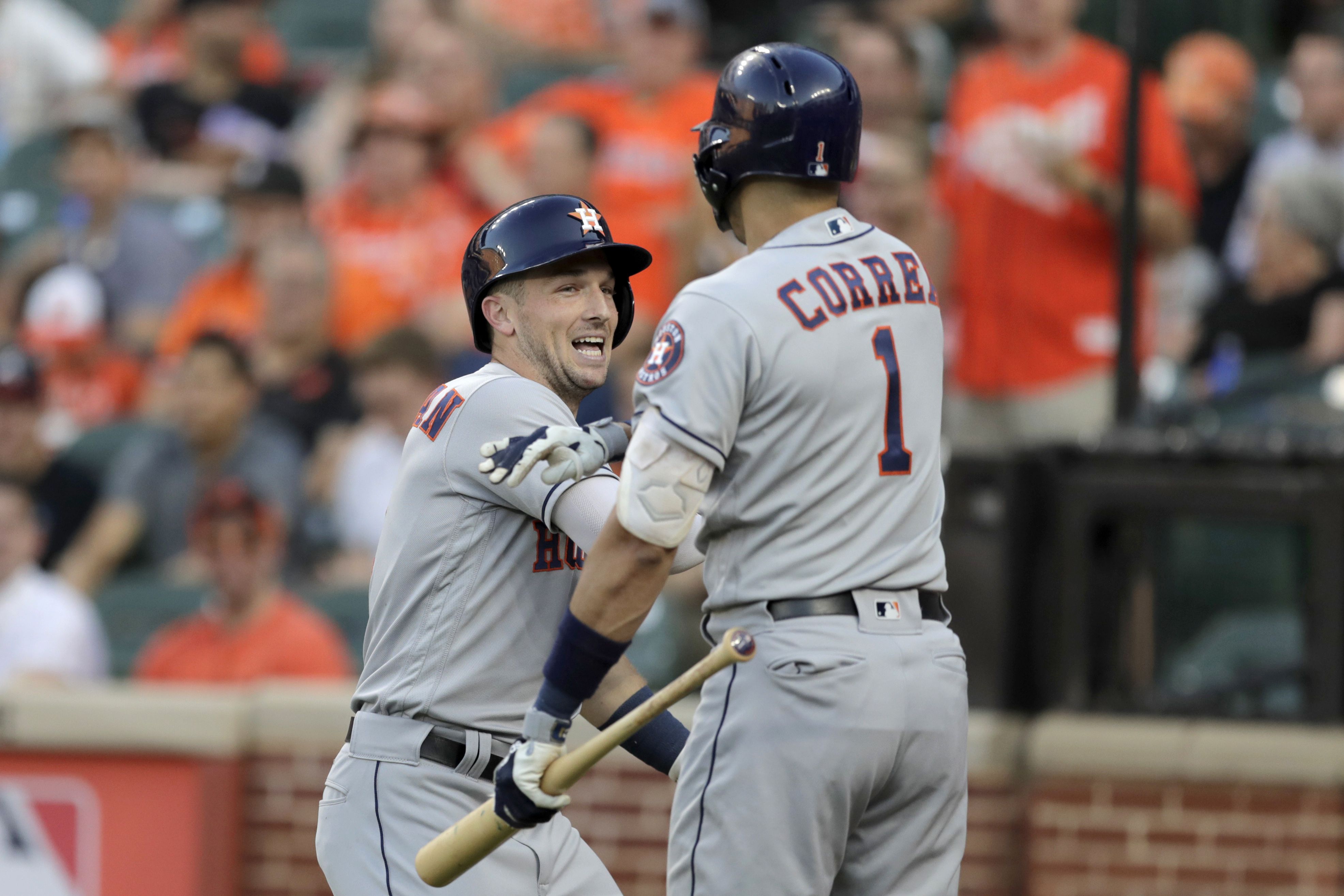 Astros jump on Fried, even World Series at 1-1 - Statesboro Herald