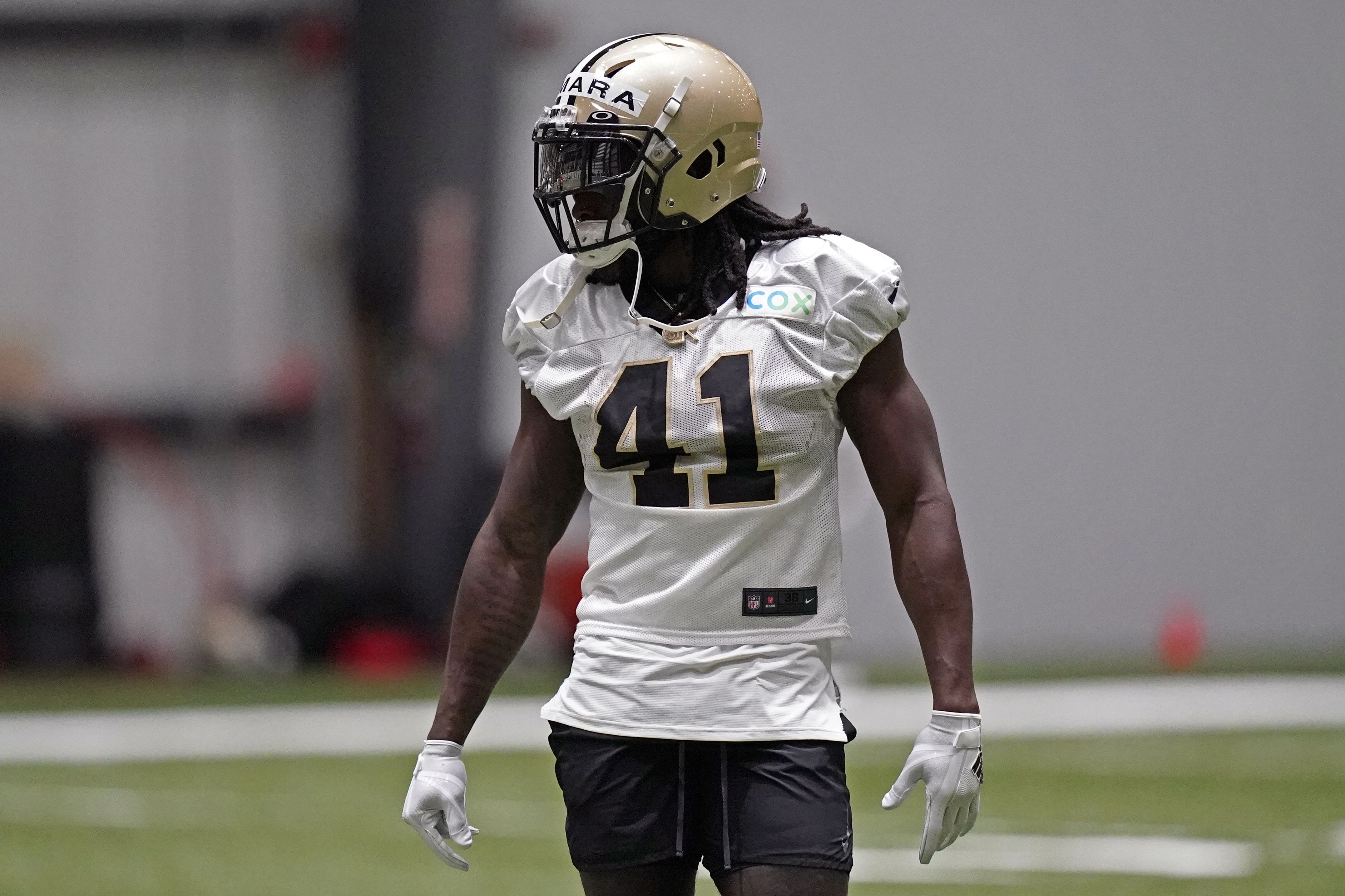 Saints' Alvin Kamara 'explosive' in return to practice; Derek