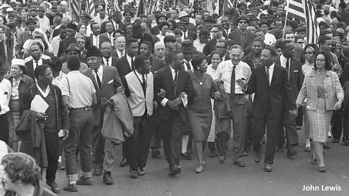 mlk and john lewis