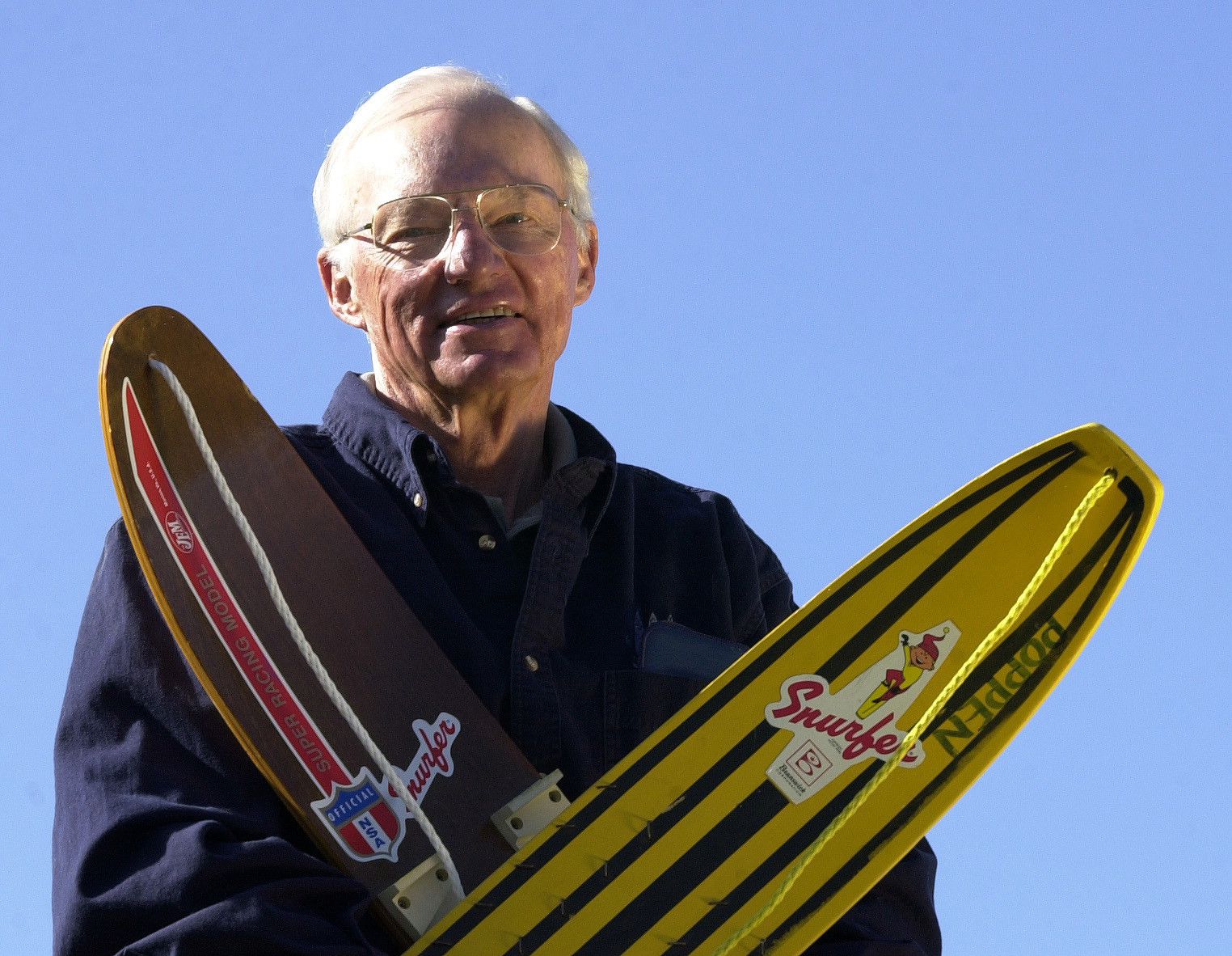 Father of snowboarding, a Muskegon native, -
