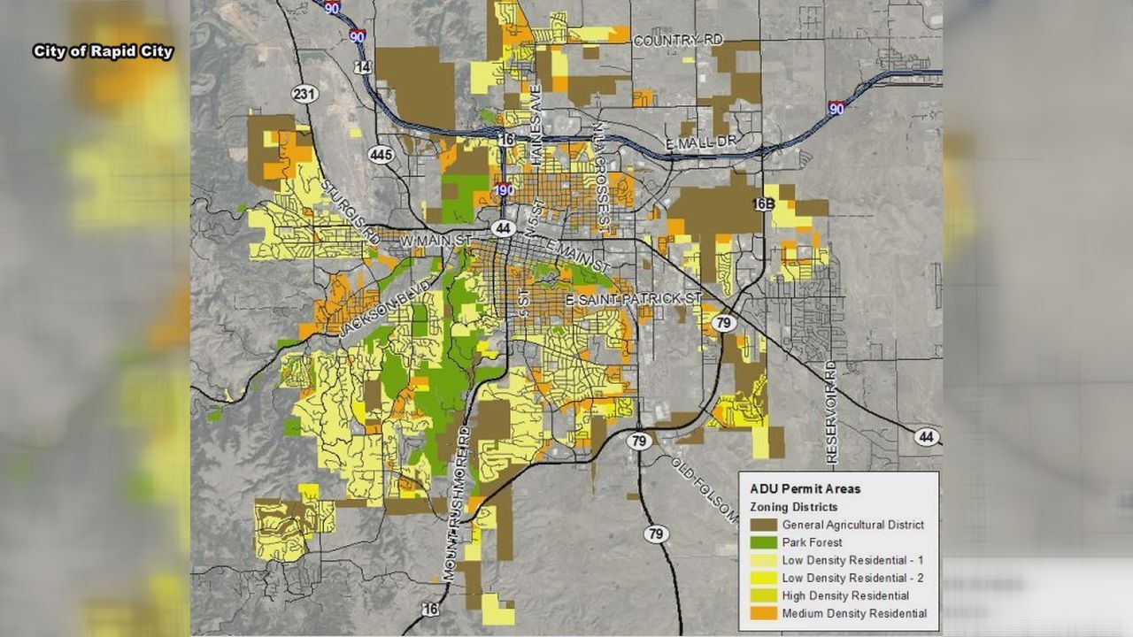 Rapid City Zoning Map Accessory Dwelling Units Offer More Affordable Housing Options