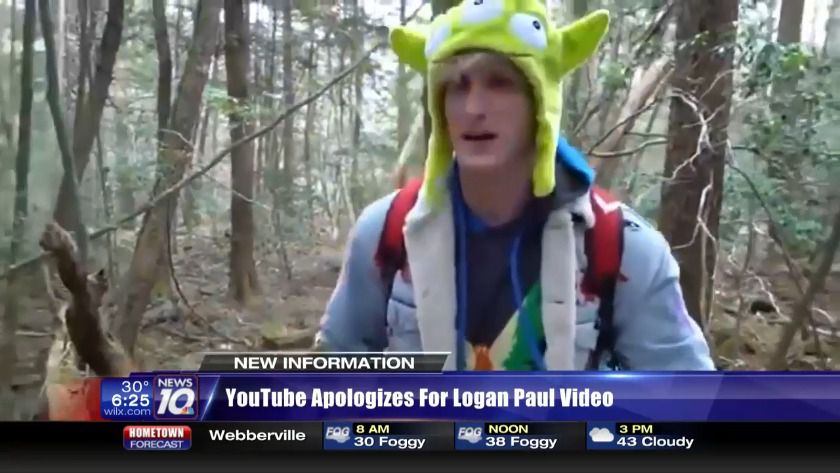 Logan Paul Suicide Forest Video -  Star Apologizes For