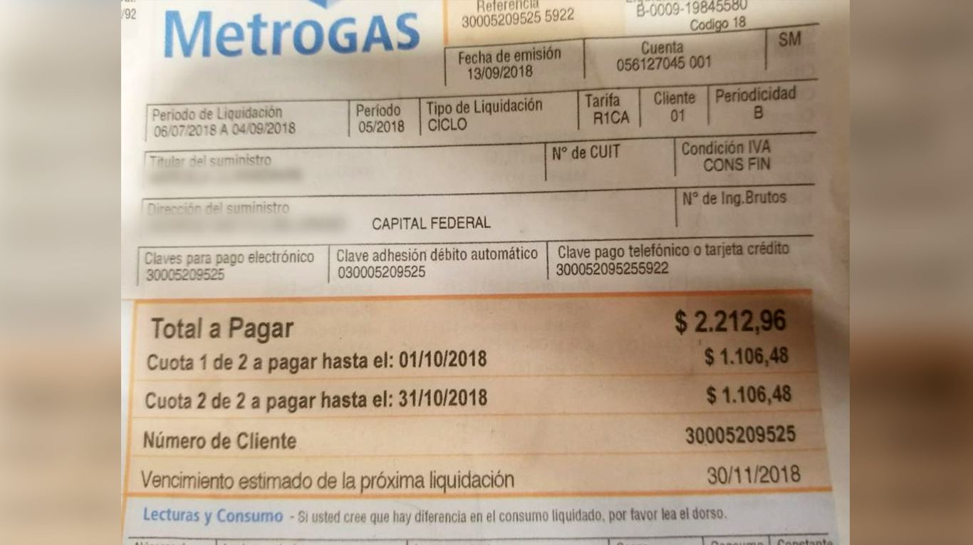 Metrogas Te Facturo Dos Veces En Un Mes Enterate Como Hacer El Reclamo Tn