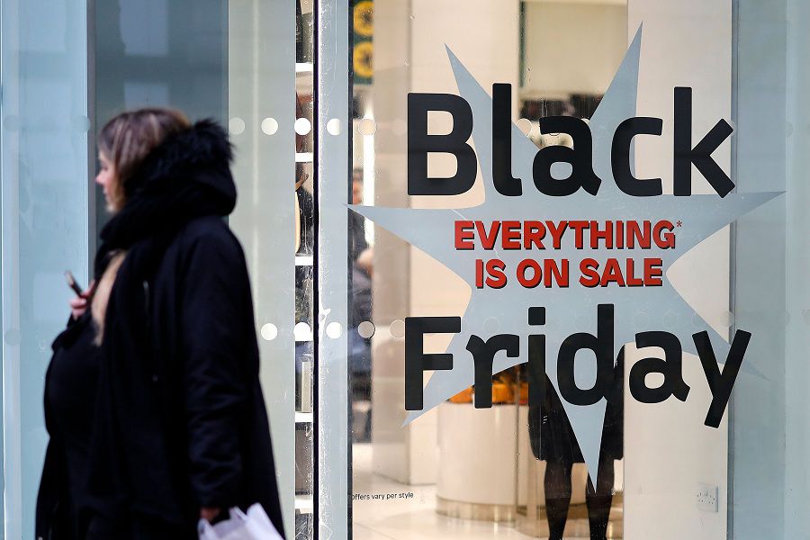 BRITAIN-ECONOMY-RETAIL-CHRISTMAS-BLACK FRIDAY