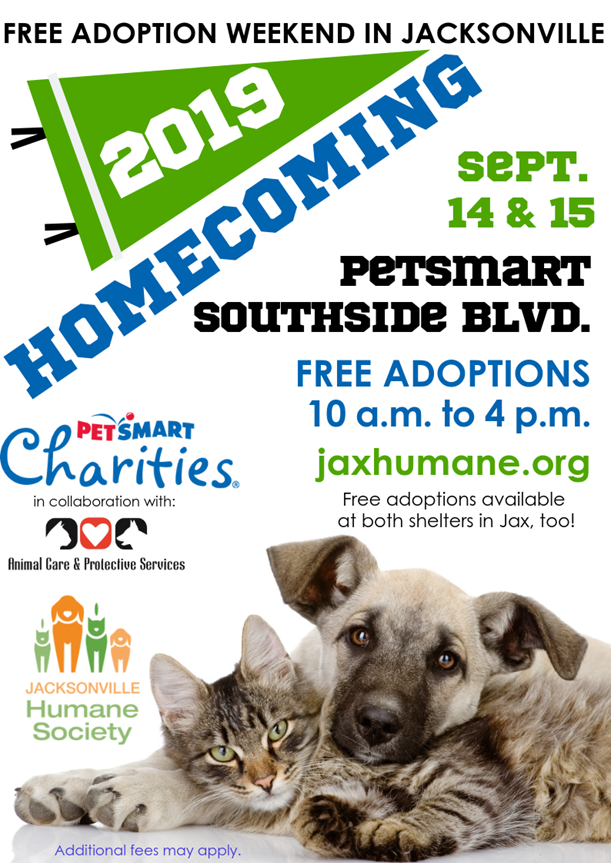 PetSmart Free Adoption Weekend - Jacksonville Humane Society