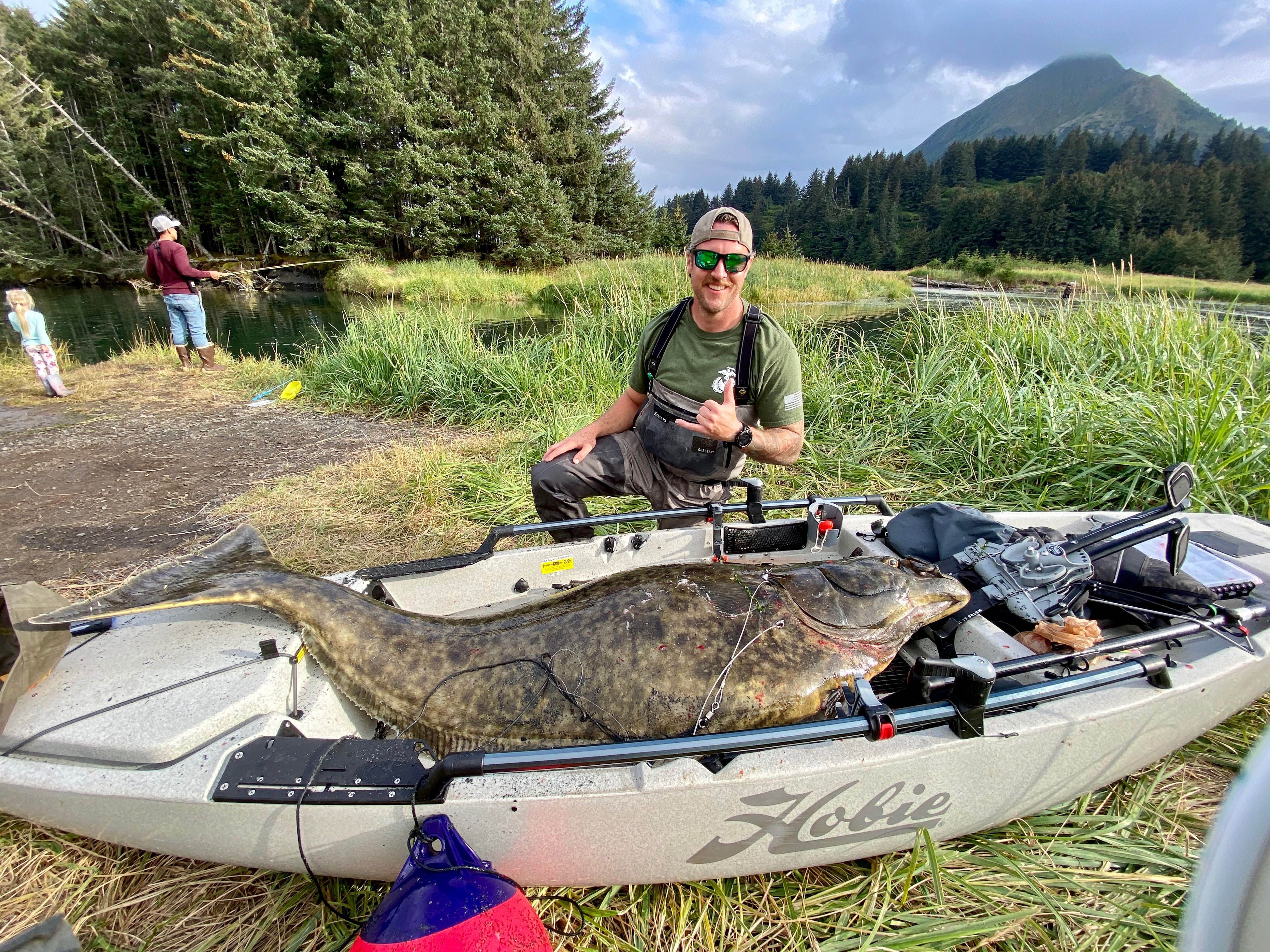 Targeting Halibut From A Kayak