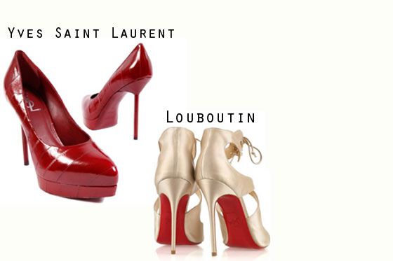 Louboutin demanda a Yves Saint Laurent por copiar sus zapatos de
