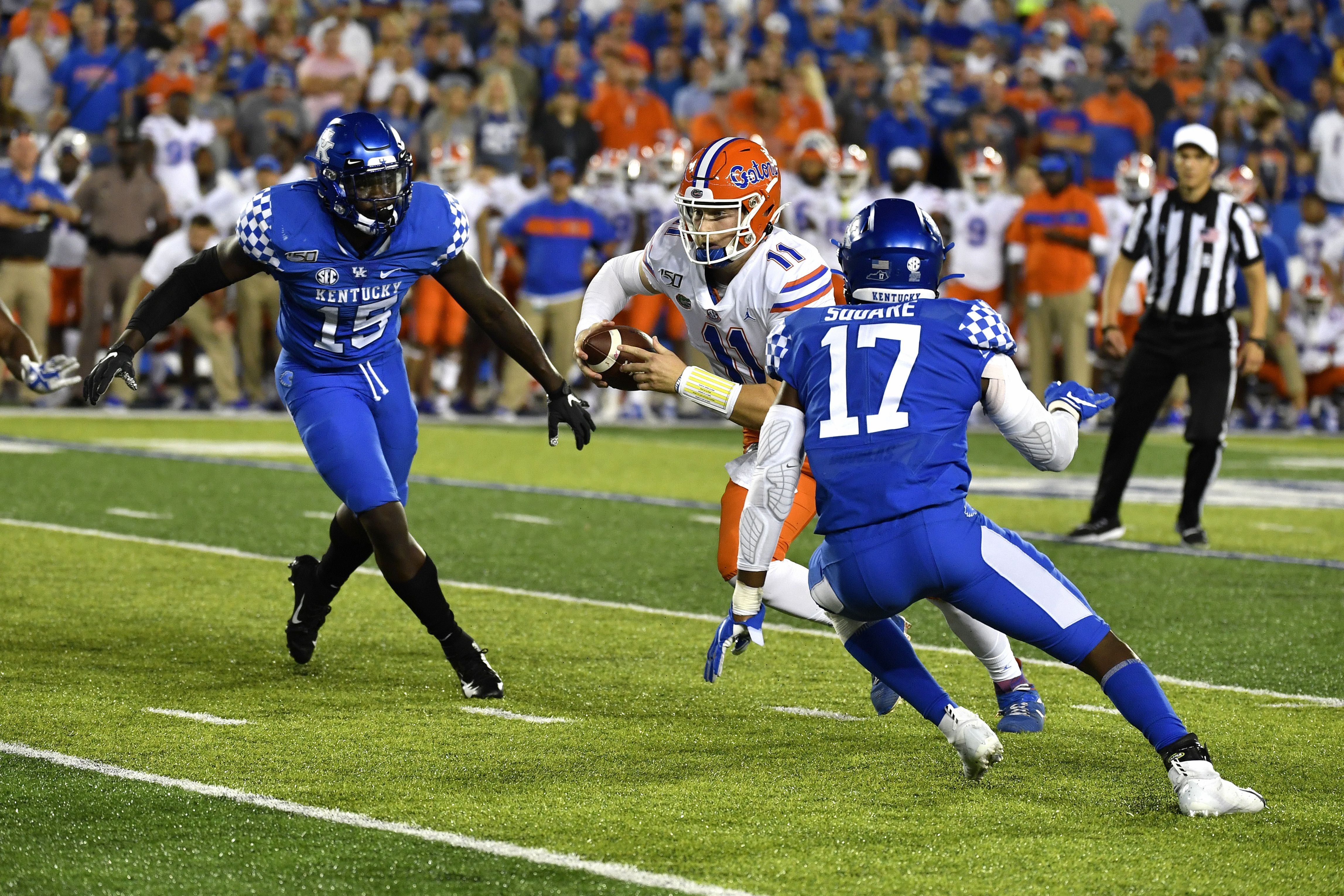 Kyle Trask, No. 9 Florida Gators rebound vs. South Carolina