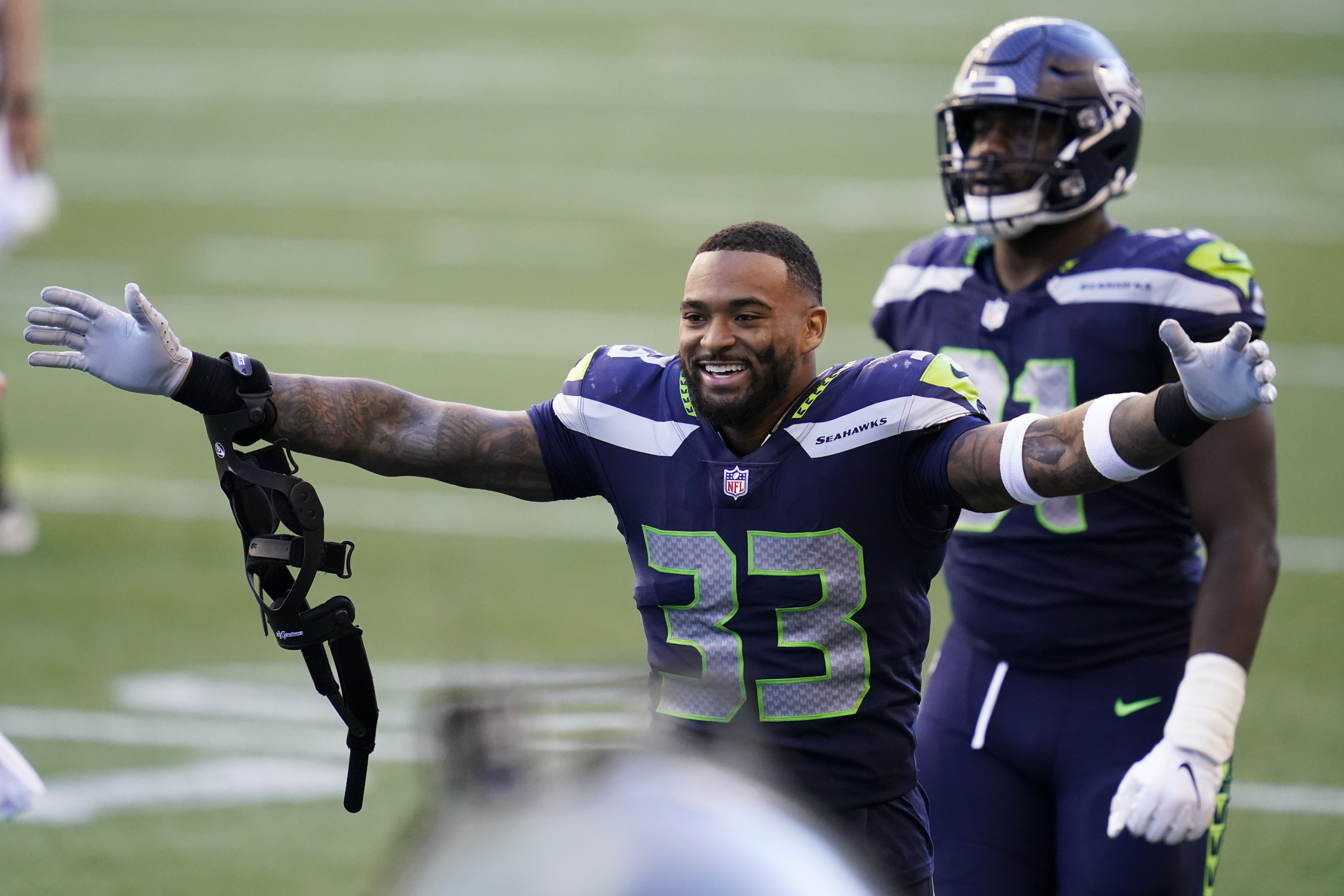 Seattle Seahawks' safety Jamal Adams was expected to practice, but