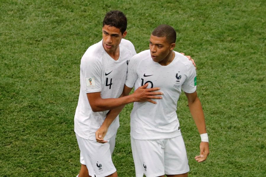 Varane-Mbappé