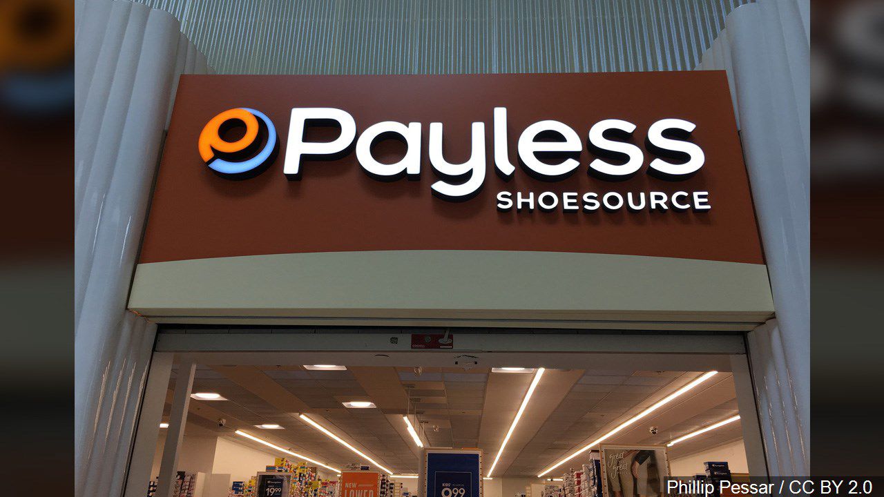 Payless shoe hot sale closing sale