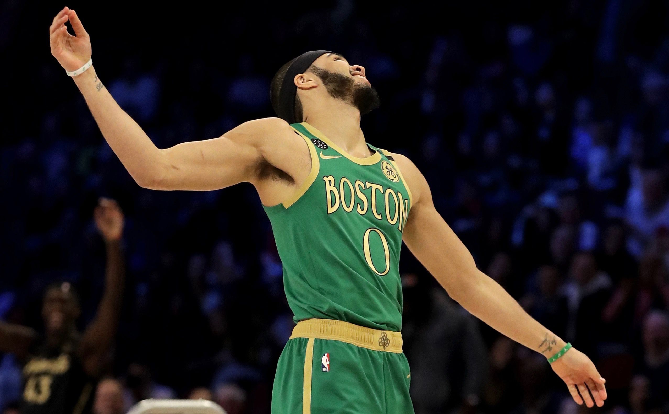 Jayson Tatum - Boston Celtics - 2020 Taco Bell Skills Challenge -  Event-Worn City Edition Jersey