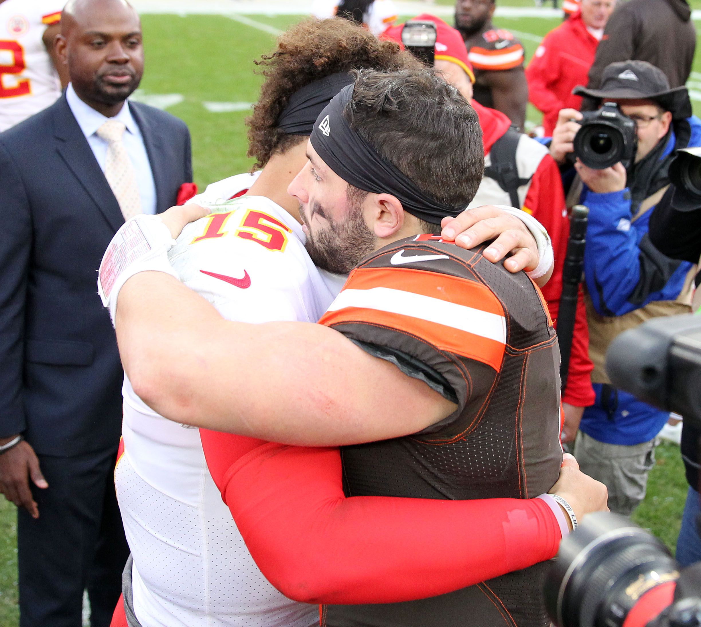 Patrick Mahomes and Baker Mayfield once had the craziest college