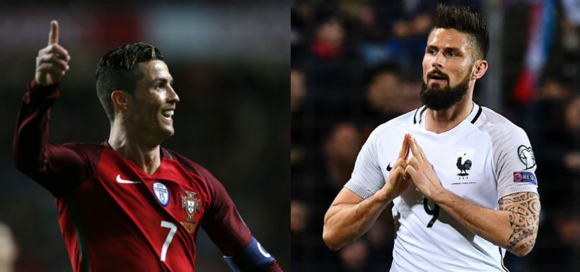 Cristiano Ronaldo, Olivier Giroud