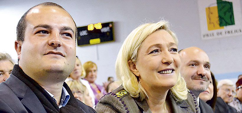 Rachline y Le Pen