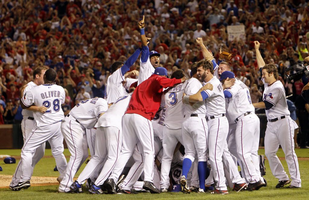 AL West champ Rangers celebrate, plan for another playoffs