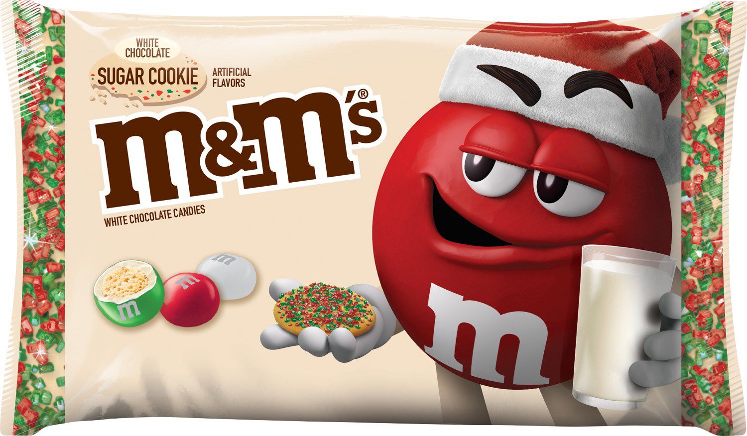 Finally, M&M'S new White Chocolate Sugar Cookie flavor is on store