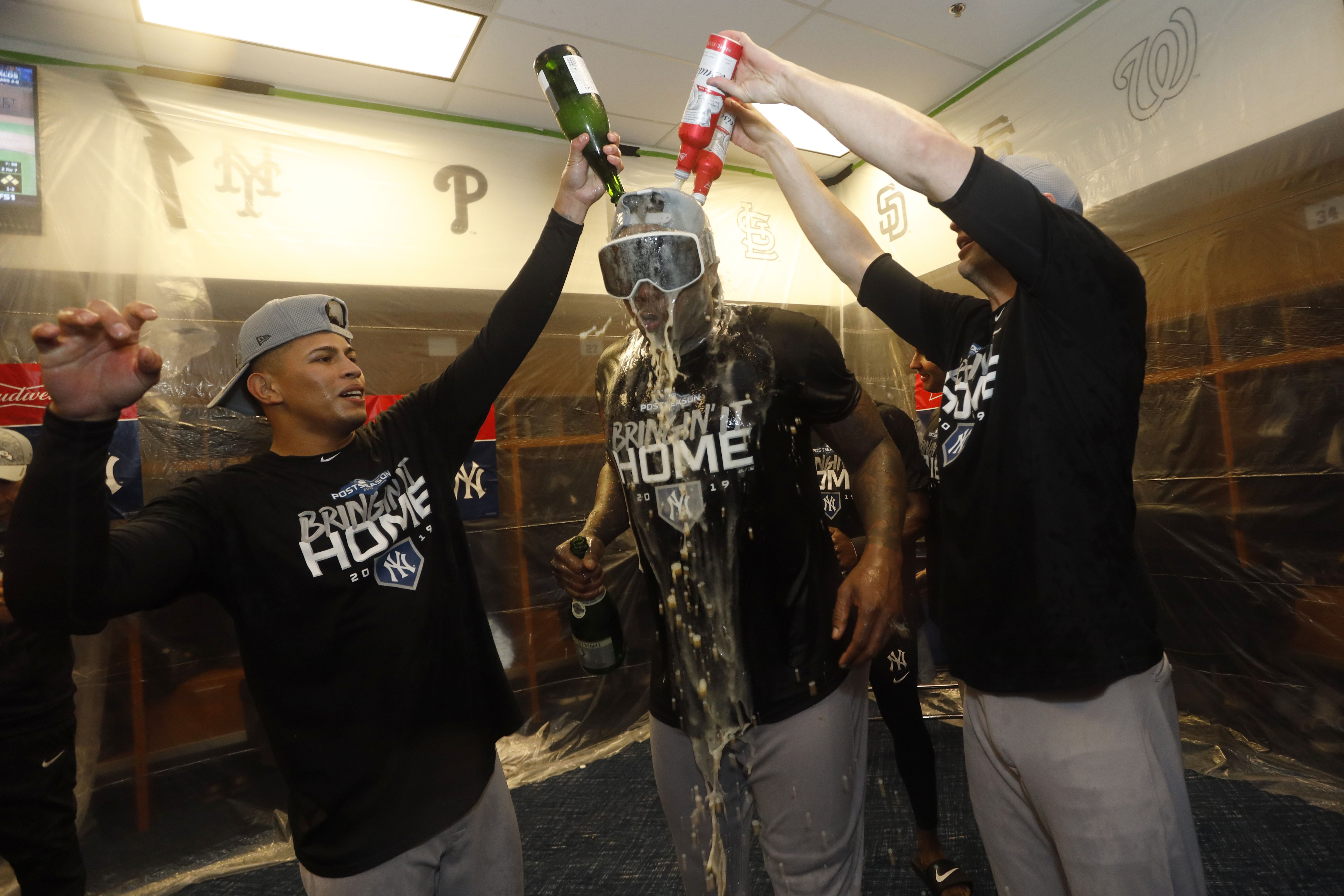 No champagne celebration for Yankees if (when) they clinch a spot in the  playoffs 