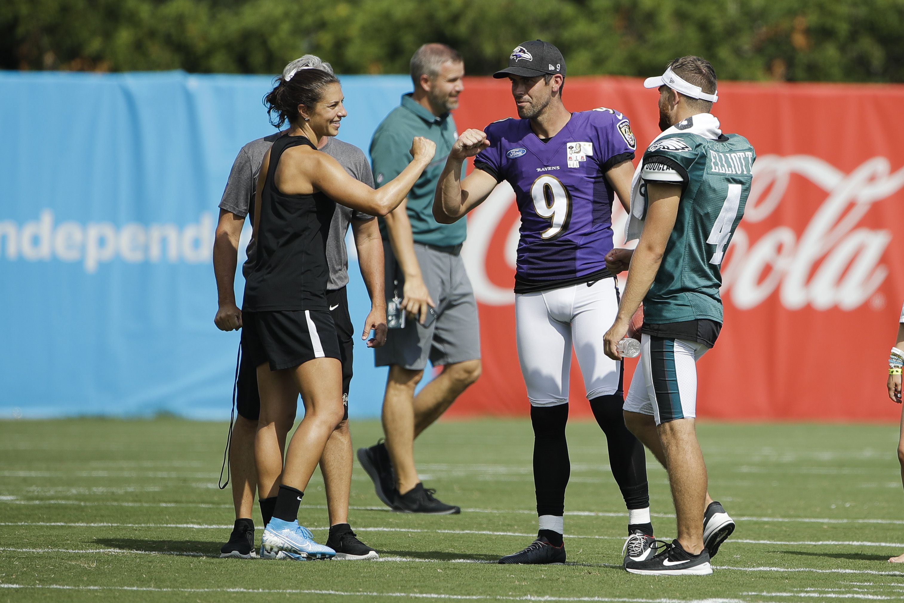 Will Carli Lloyd get an NFL tryout? Baltimore Ravens' Justin Tucker says he  'would love to see it' 