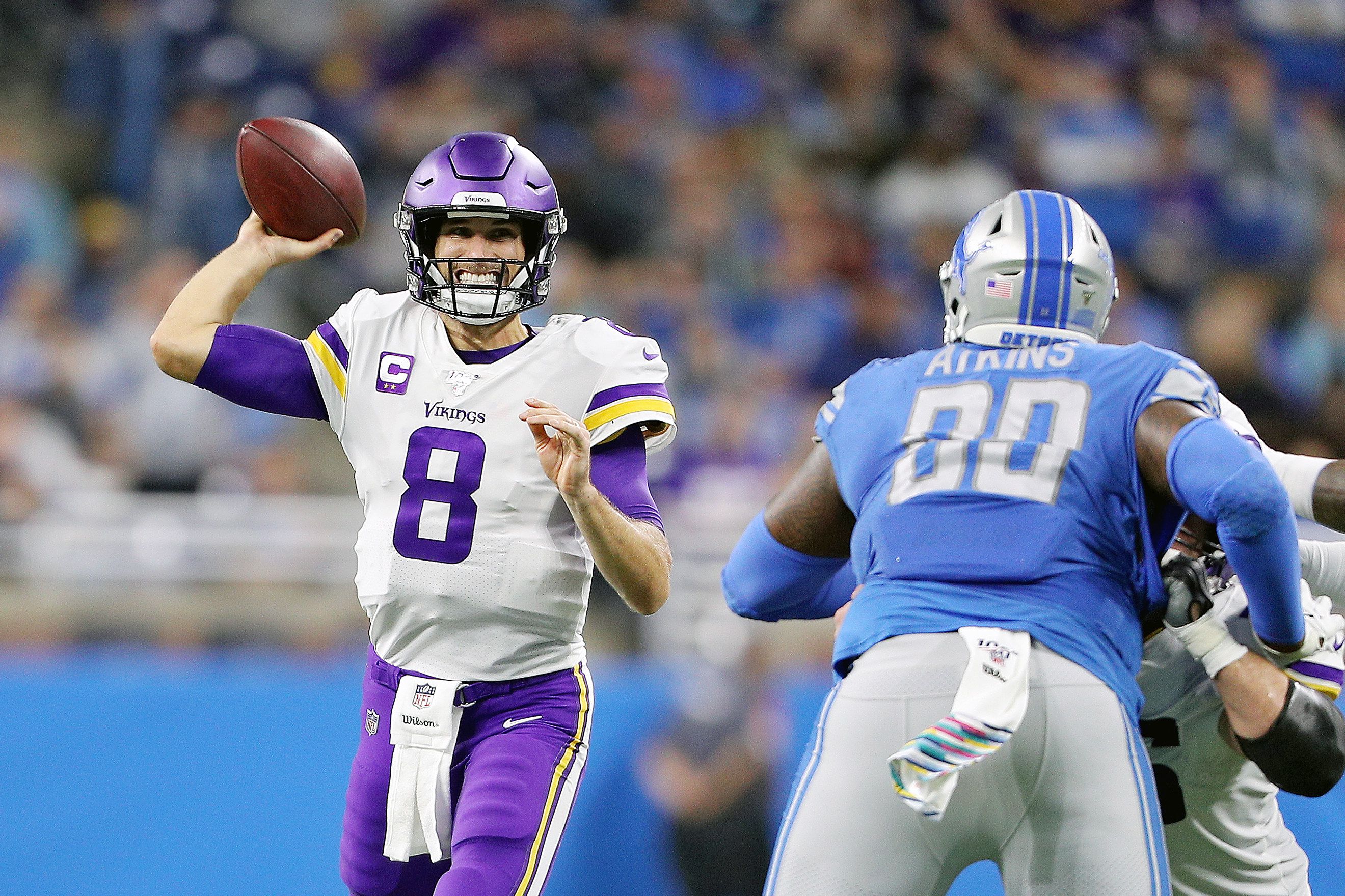 Detroit Lions unable to slow down Vikings in 42-30 home loss