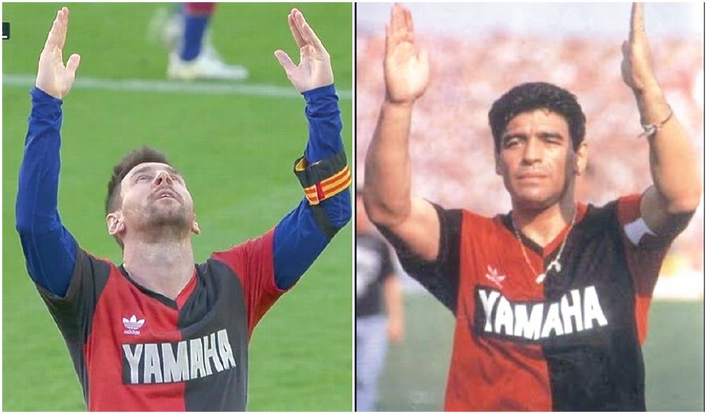 Messi faz homenagem para Maradona em goleada do Barcelona – ESPORTE NEWS