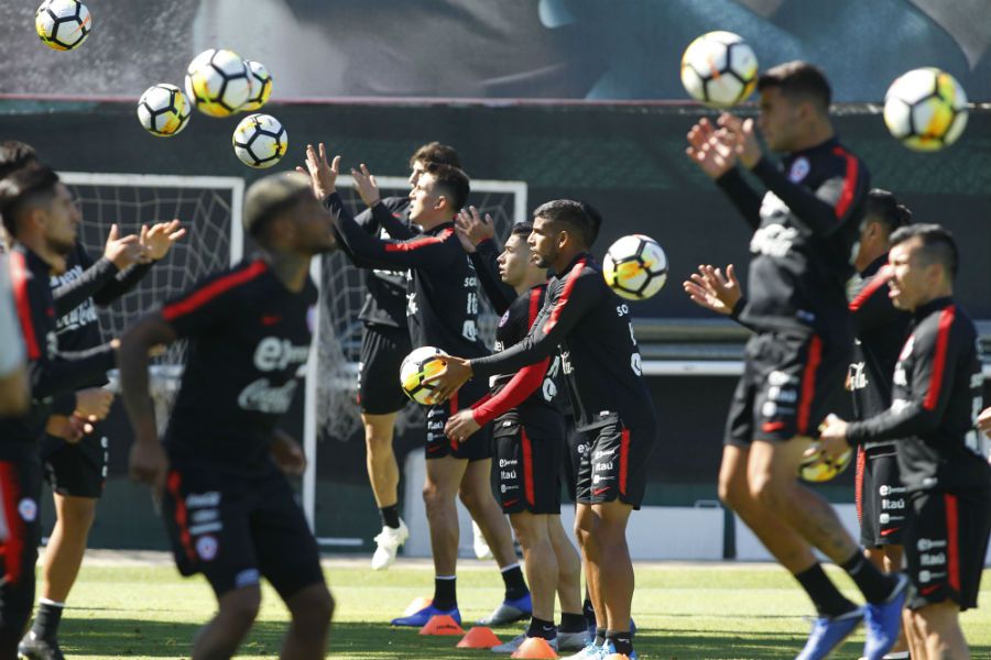 ENTRENAMIENTO SELECCION CHILENA