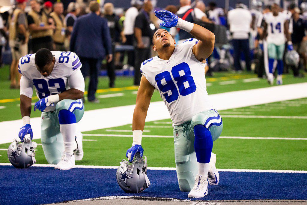 August 18, 2018: Dallas Cowboys defensive end Tyrone Crawford (98