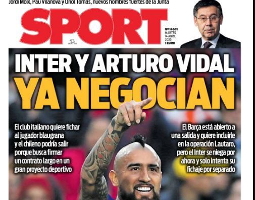 Portada Sport Vidal