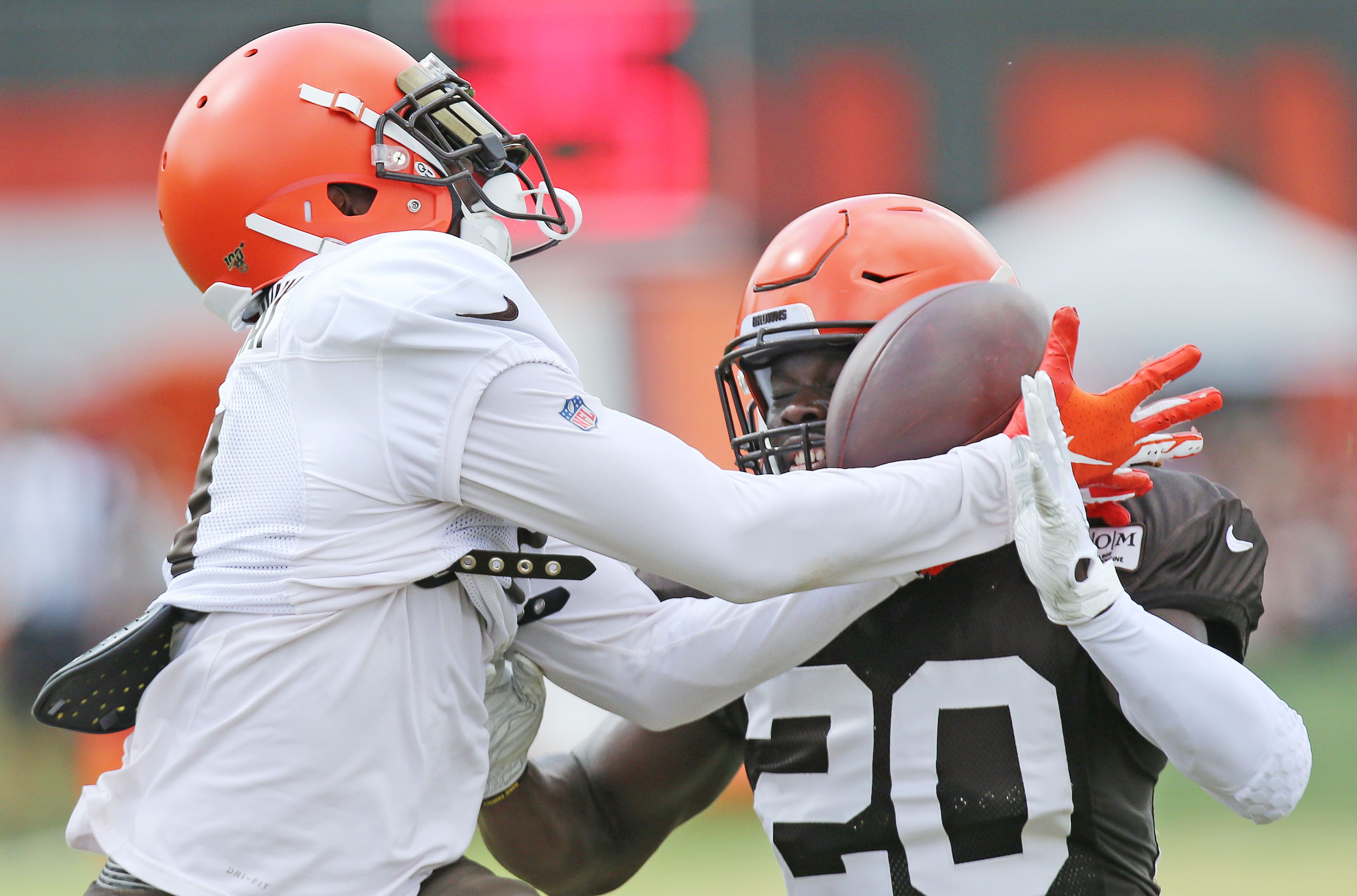 Cleveland Browns' Greedy Williams 'good to go' in contact drills