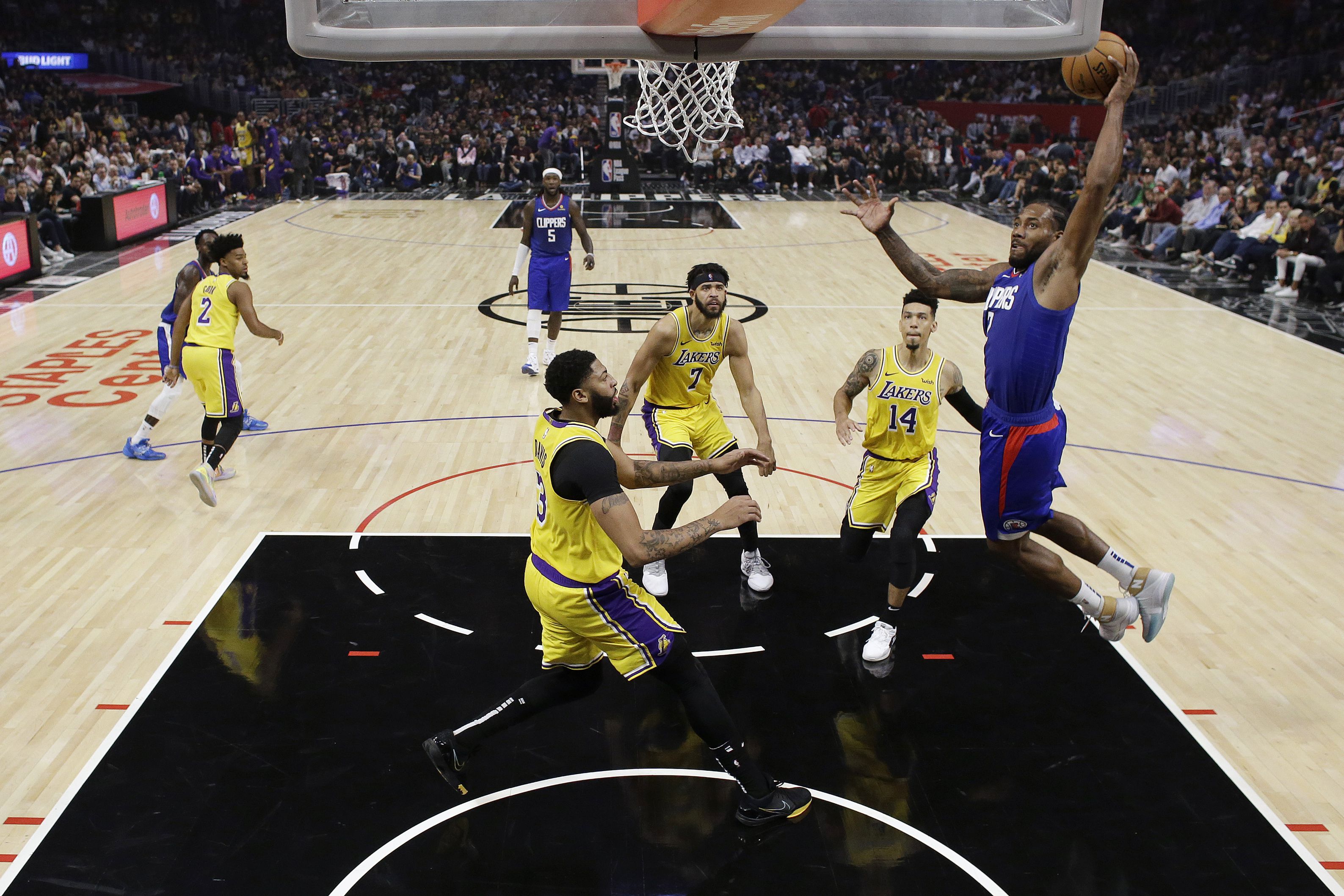 Raptors y Clippers asestan primeros golpes en la NBA 2019-2020