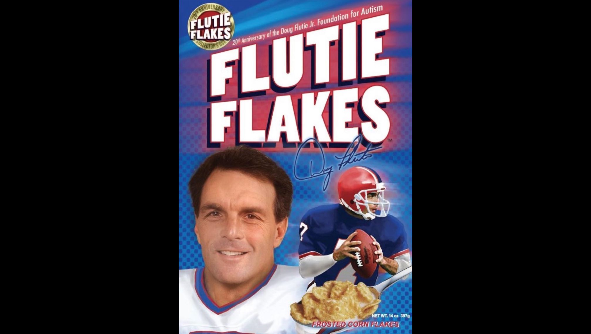 Buffalo Bills fans went mad for Doug Flutie and his Flutie Flakes