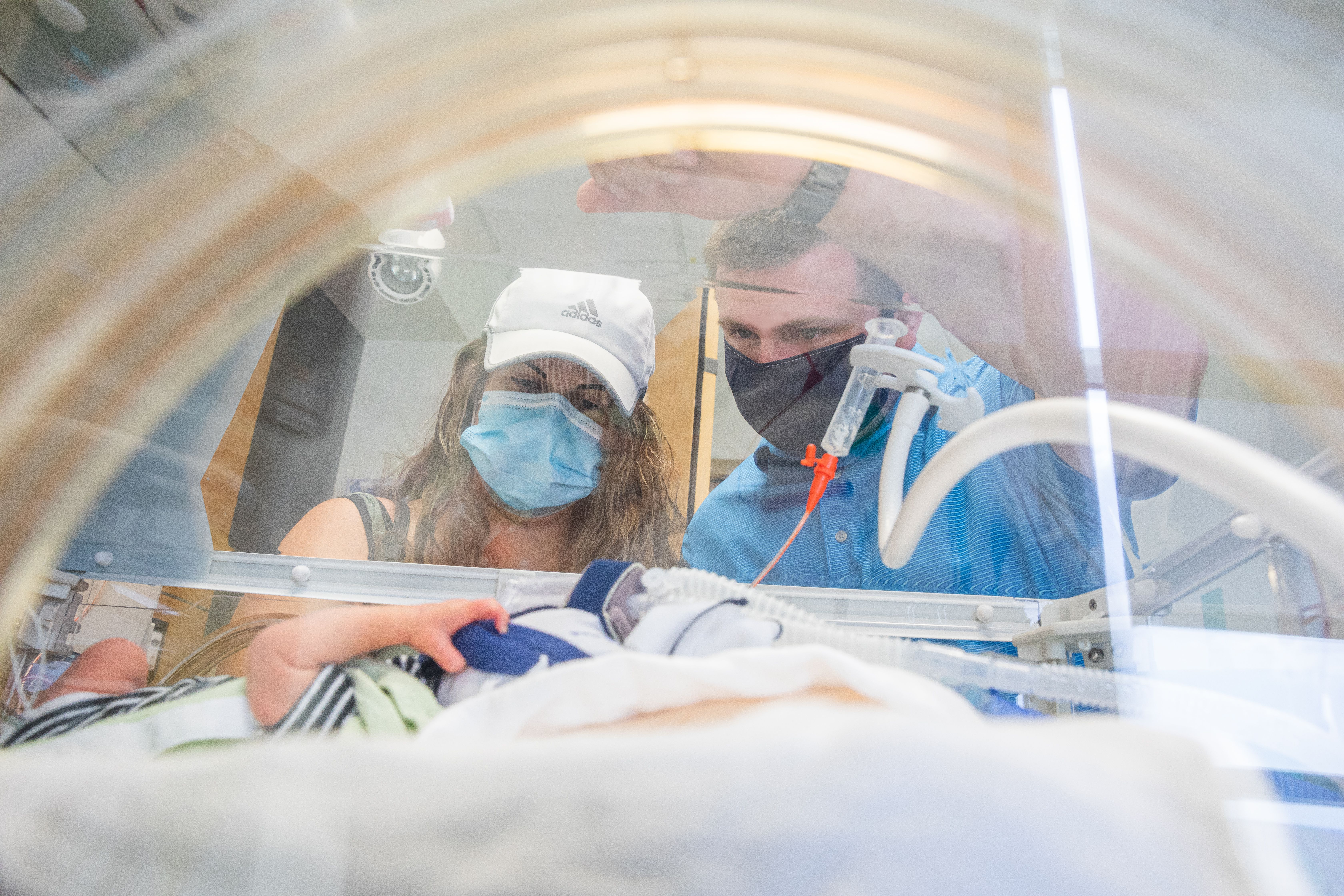 Children's Memorial Hermann NICU babies sport Astros gear for ALCS