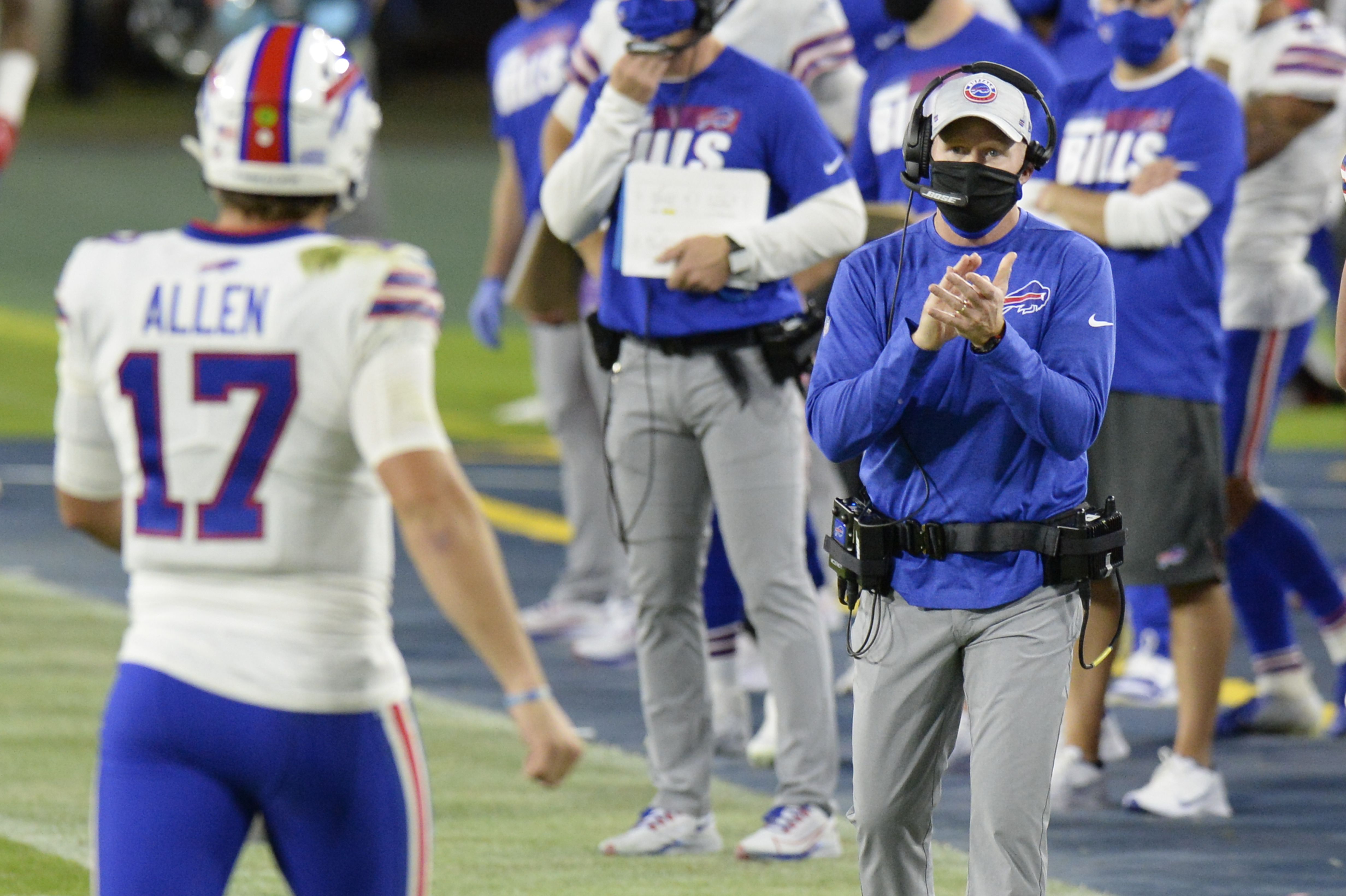 Bills HC's reaction to Josh Allen's unsportsmanlike conduct penalty may  surprise you (video) 