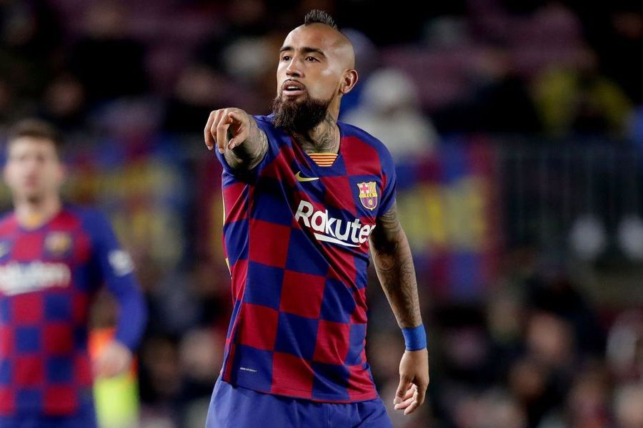 Arturo Vidal en Barcelona