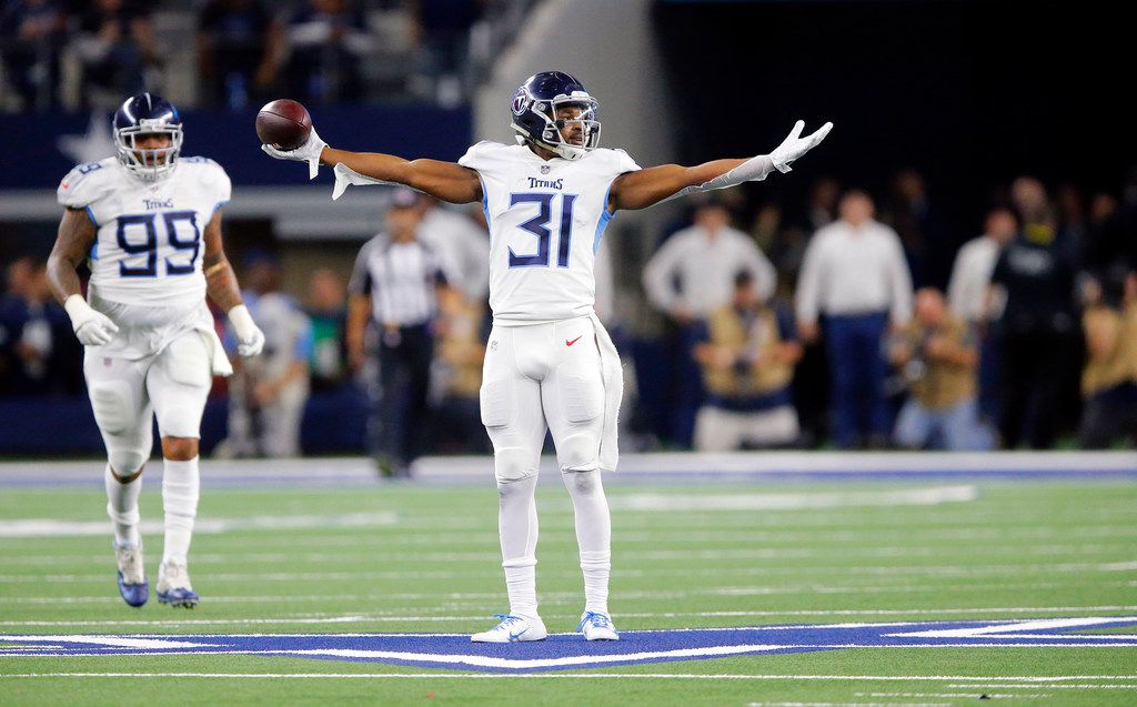 Cowboys vs. Titans: Kevin Byard interception, then T.O.-like celebration