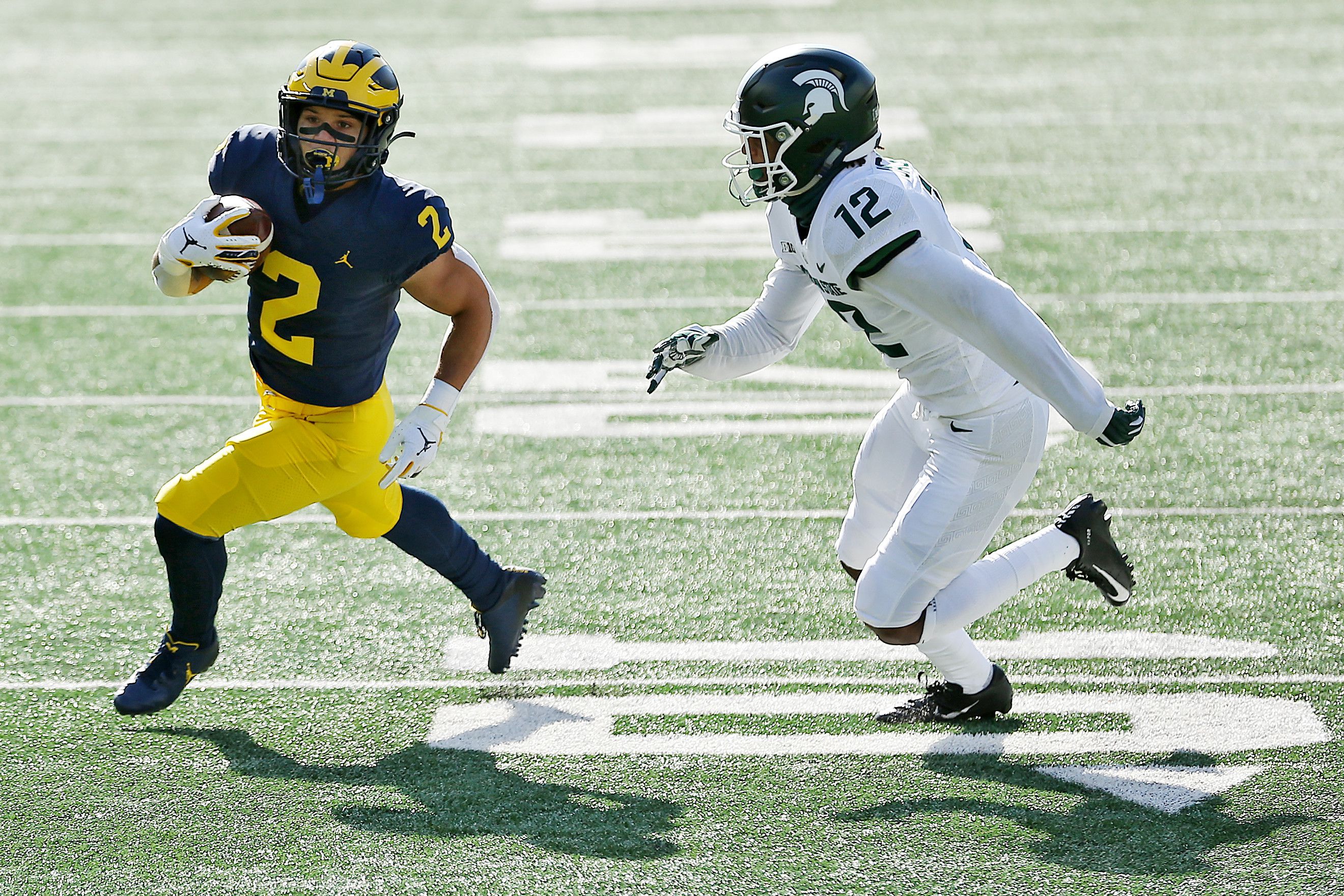 See which Michigan football true freshmen have played the most in