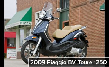 2009 Piaggio BV Tourer 250 Riding Impression Review- Piaggio Scooters